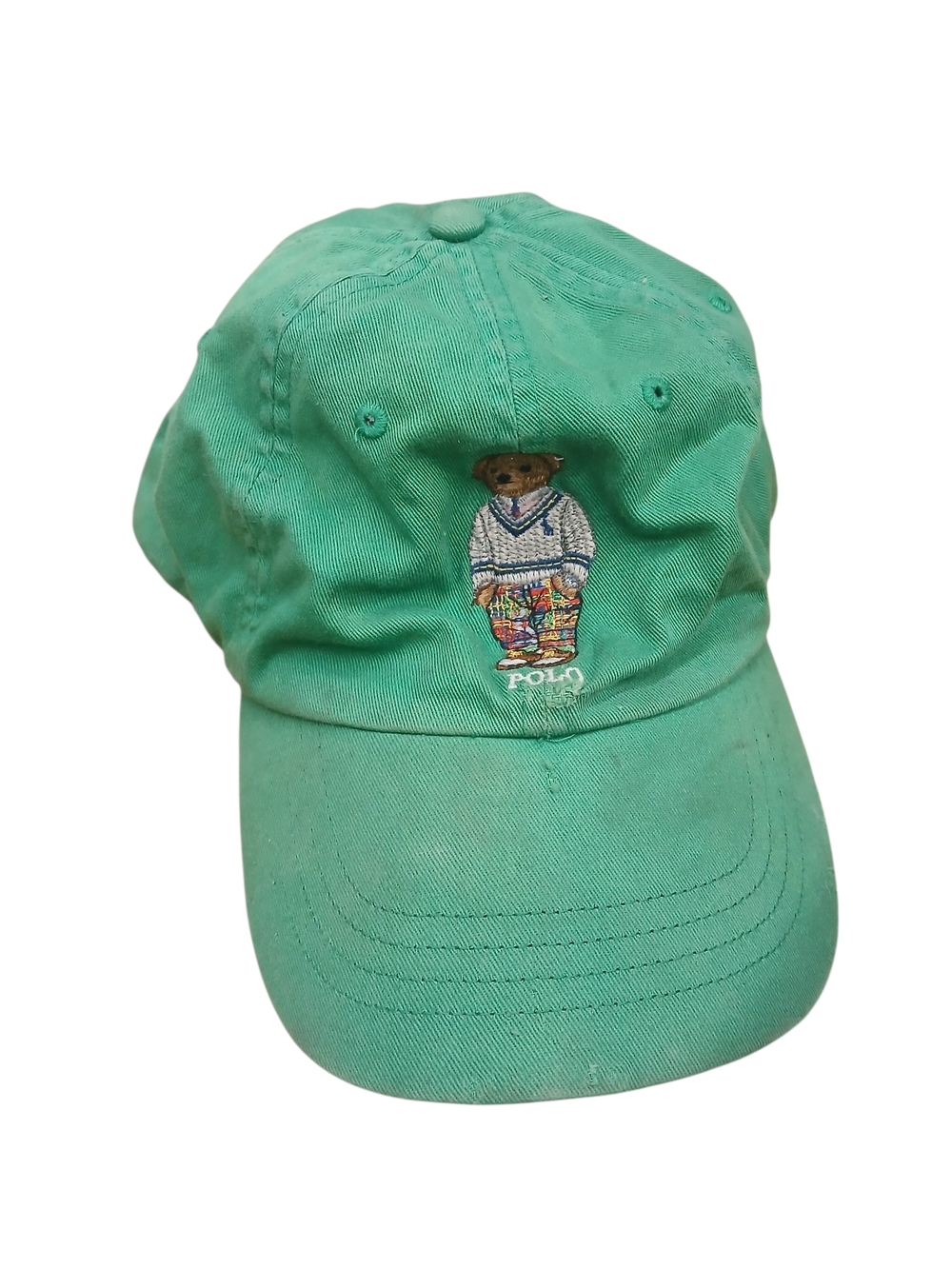 Polo by Ralph Lauren Green Polo Bear Baseball Cap